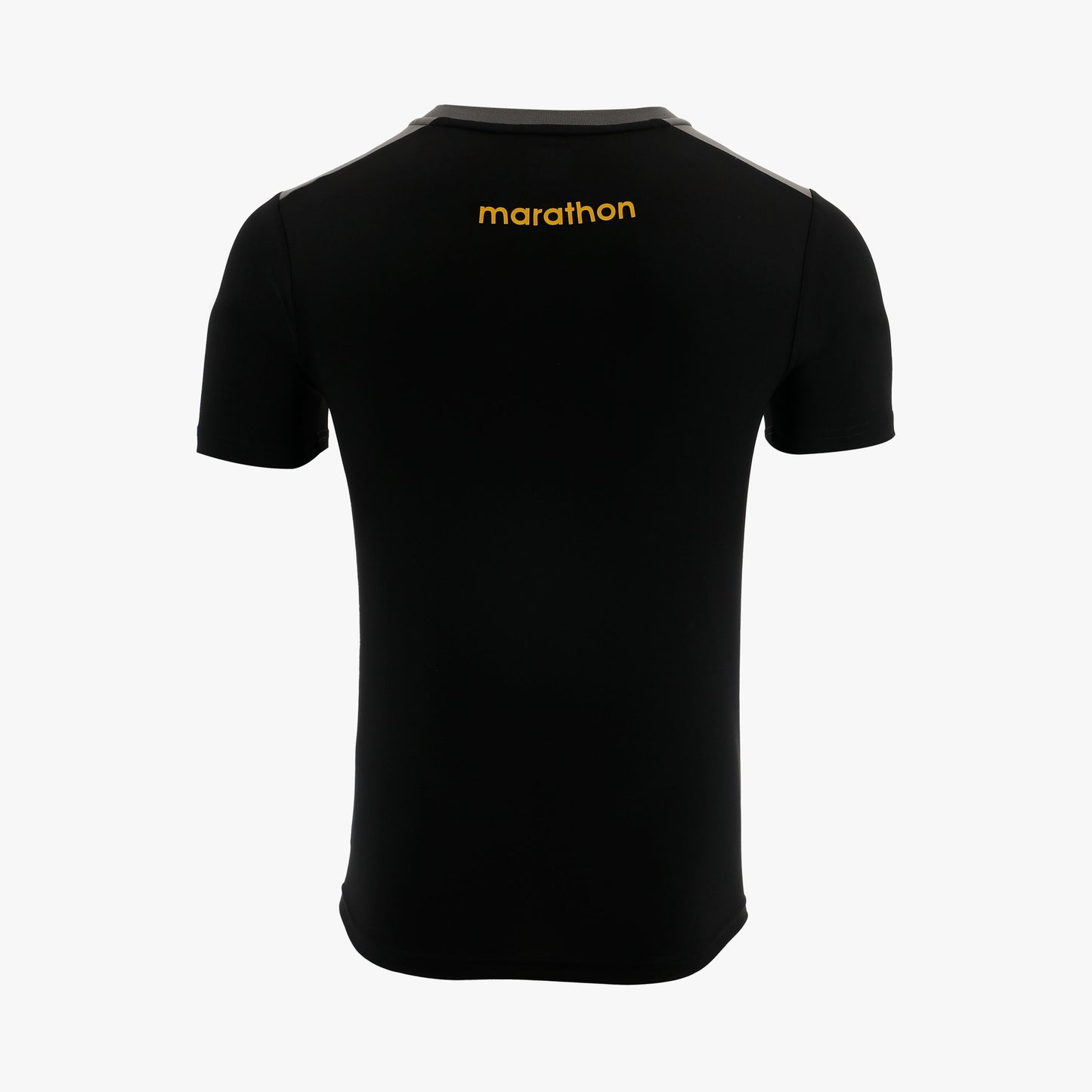 MARATH. CAMISETA HOMBRE CON BOTONES RAZVAN NEGRA 2024