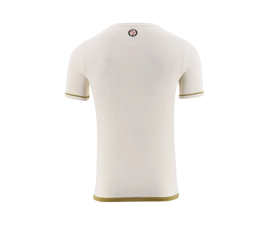 MARATH. CAMISETA HOMBRE CREMA OFICIAL 2025