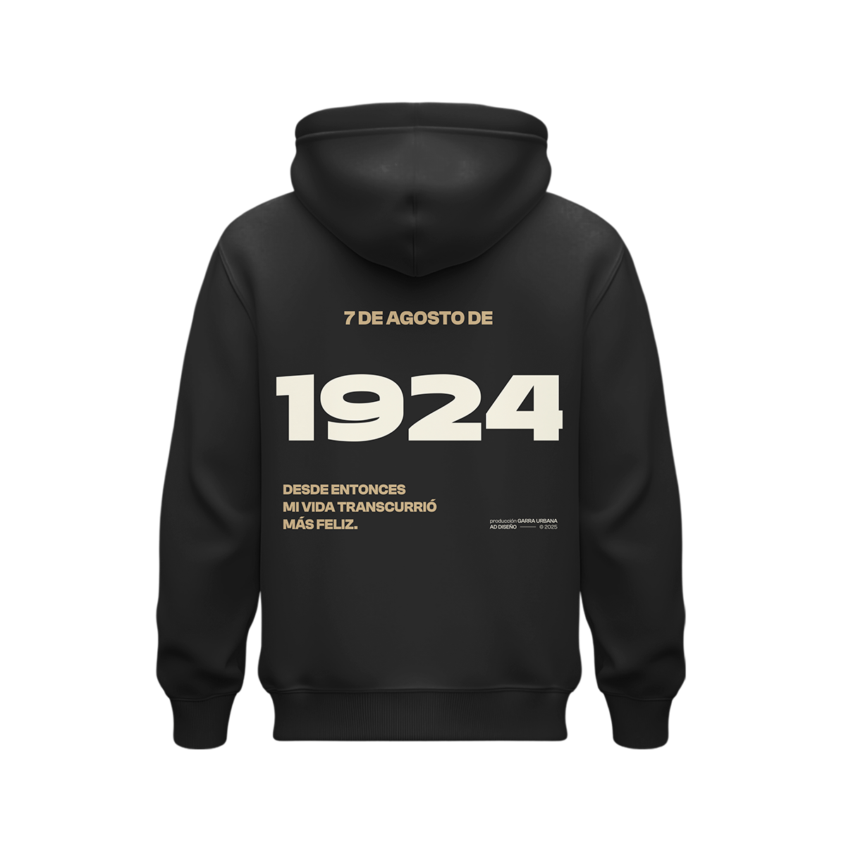 POLERA OVERSIZE NEGRO 1924