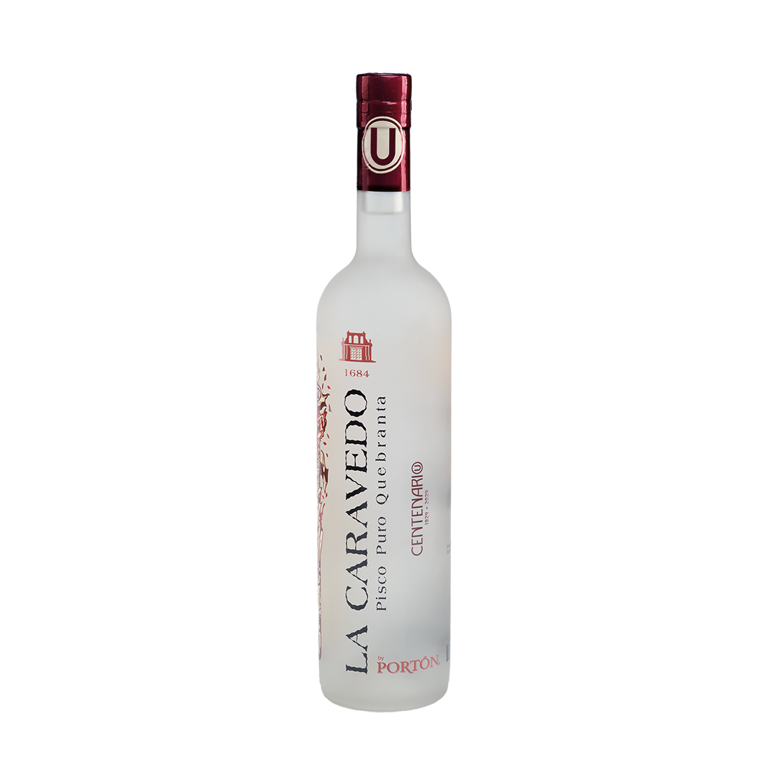 Pisco Puro La Caravedo – EDICIÓN HINCHADA