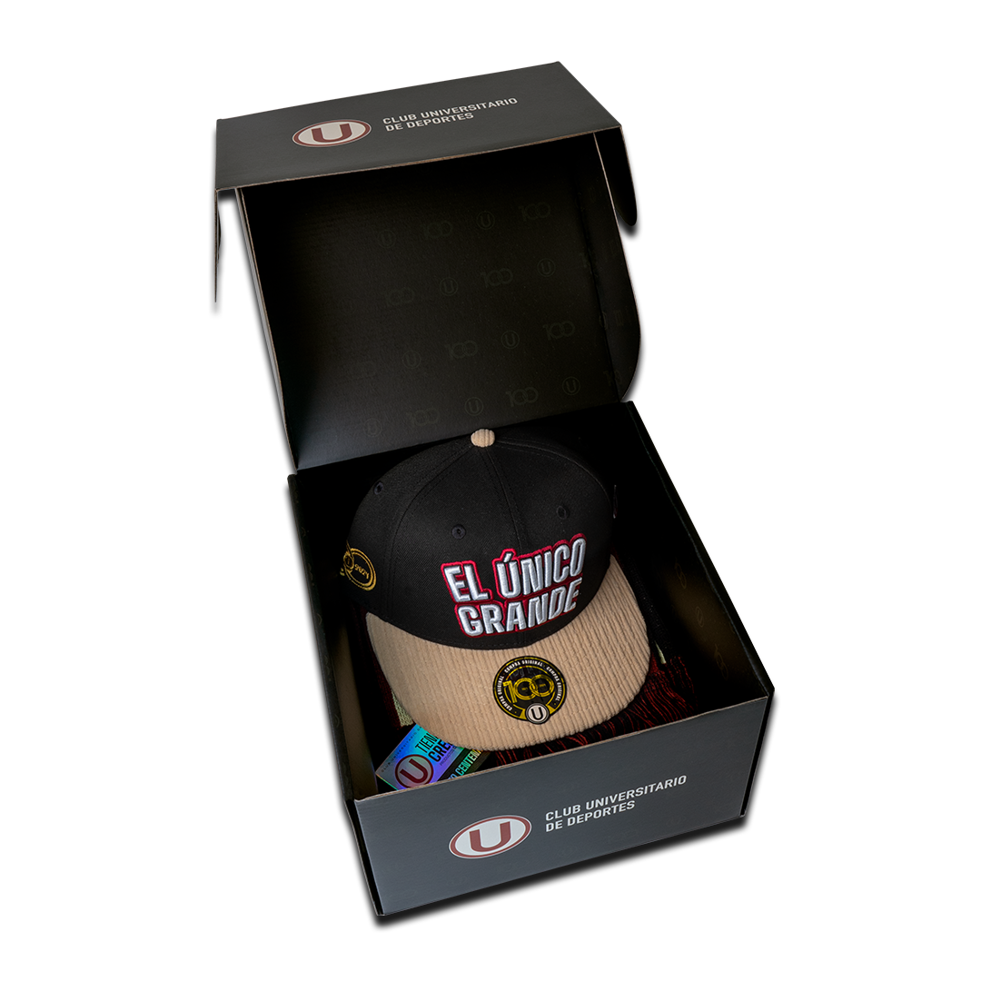Set Del Hincha Universitario Único Grande - Gorra Y Bufanda