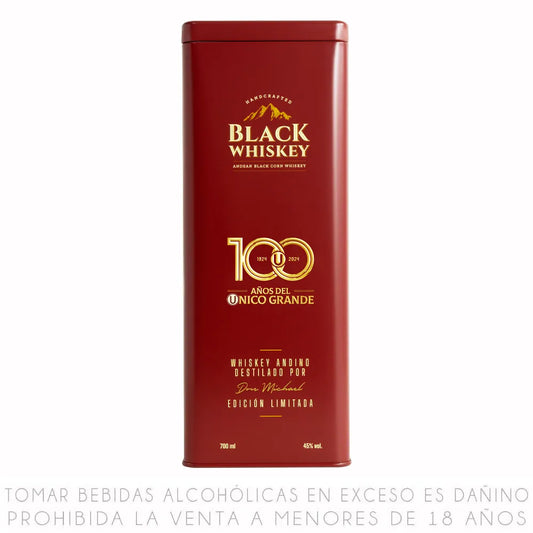 BLACK WHISKEY 700 ML CENTENARIO UNIVERSITARIO