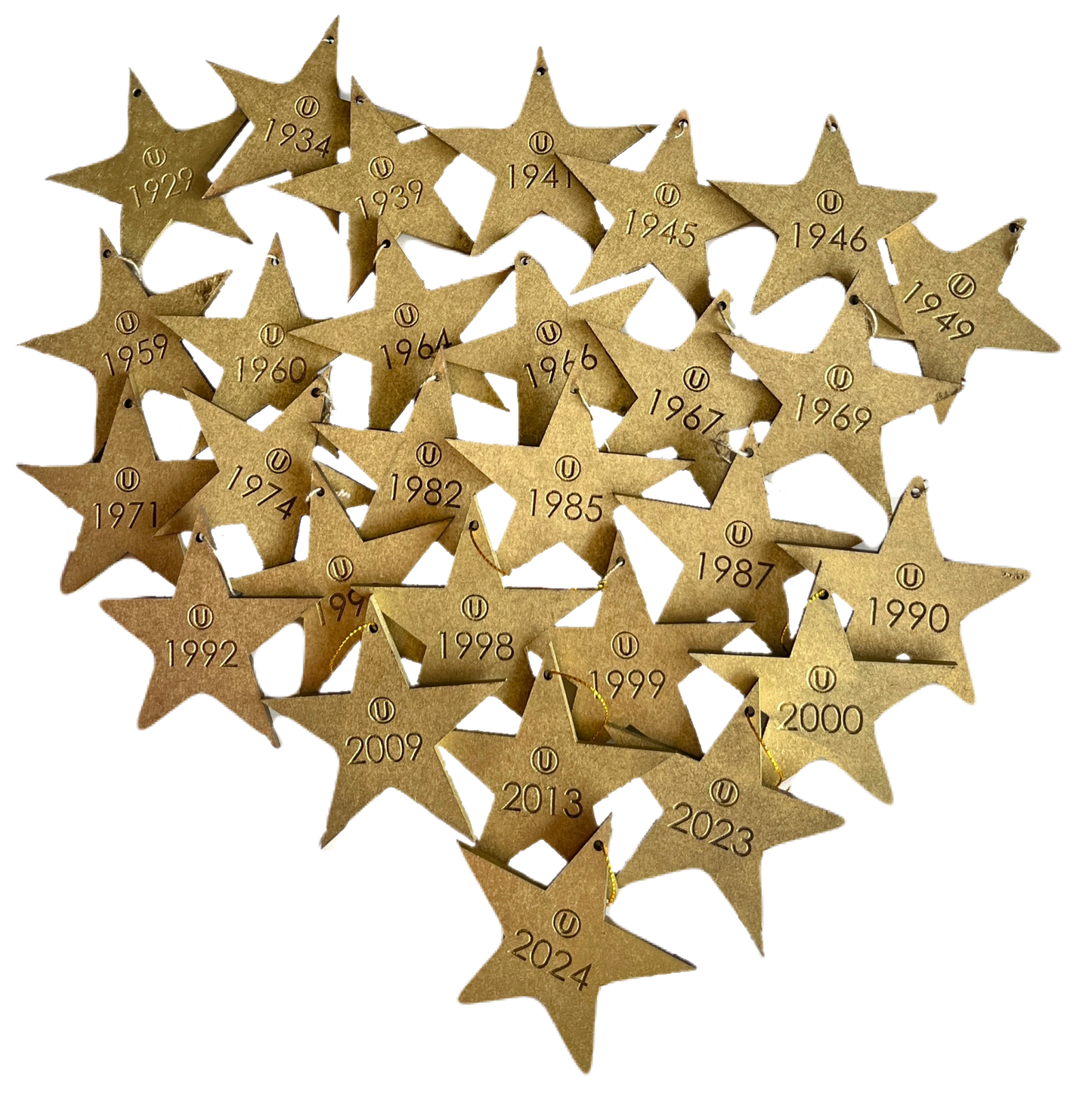 PACK DE 28 ESTRELLAS – CAMPEONATOS DE UNIVERSITARIO DE DEPORTES