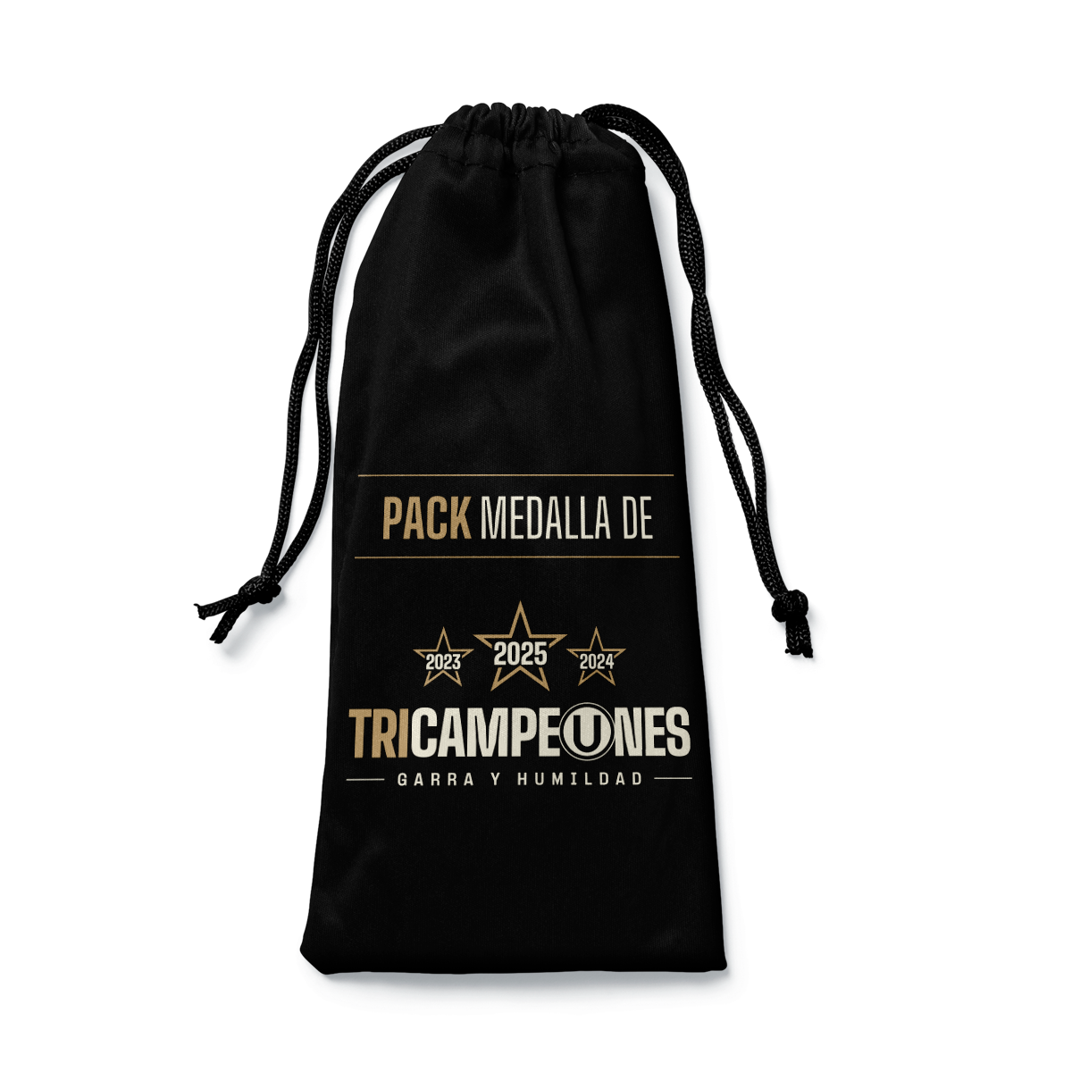 PACK DE MEDALLAS CONMEMORATIVAS DEL TRICAMPEONATO 2023-2024-2025