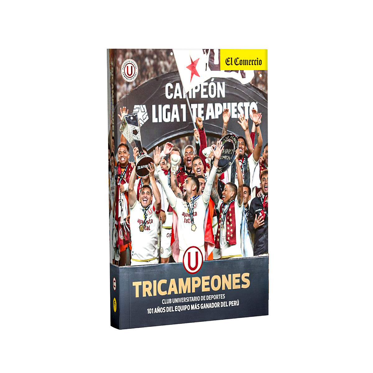 LIBRO TRICAMPEONES 101 AÑOS DEL EQUIPO MÁS GANADOR DEL PERÚ