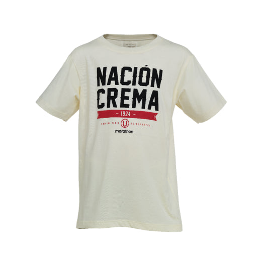 Polo de Vestir Niño - Nación Crema
