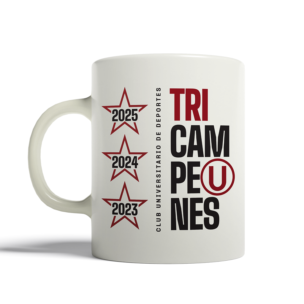 TAZA COLECCIONABLE DE LOS TRICAMPEONES