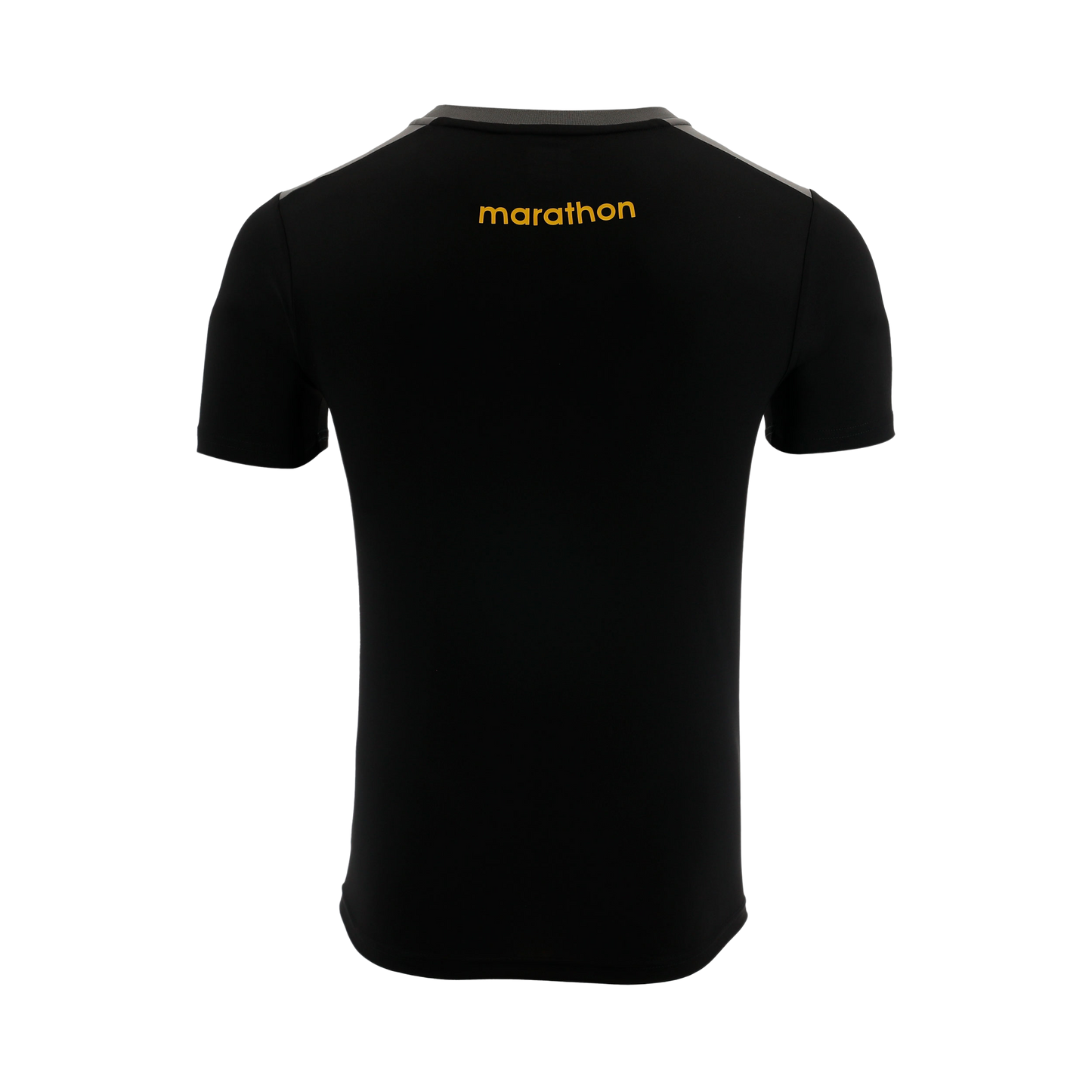 MARATH. CAMISETA HOMBRE CON BOTONES RAZVAN NEGRA 2024
