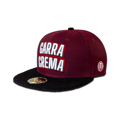 Gorra Guinda C/ Negro "garra Crema" Spezial 8