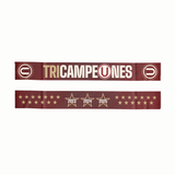 Bufanda Guinda Club Universitario Tricampeon 2025 2