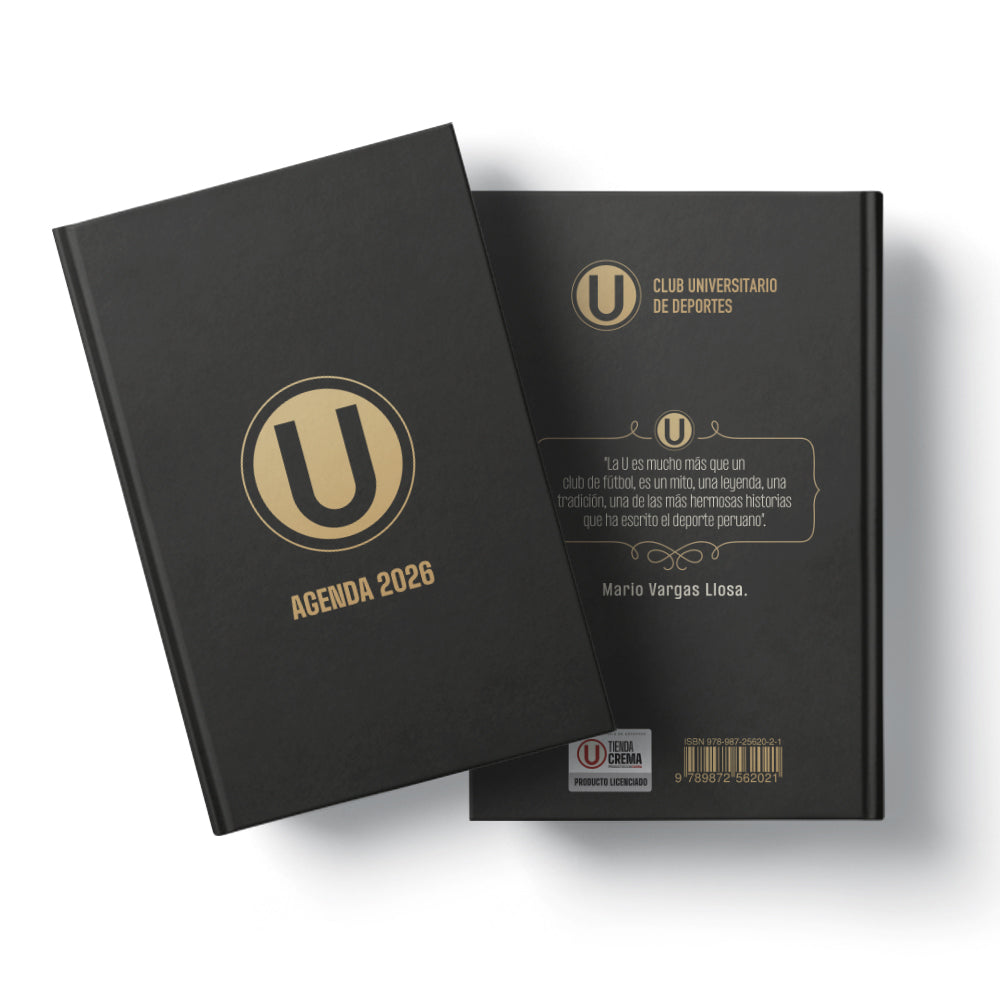AGENDA UNIVERSITARIO NEGRO 2026