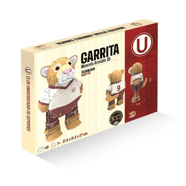 GARRITA MASCOTA ARMABLE 3D