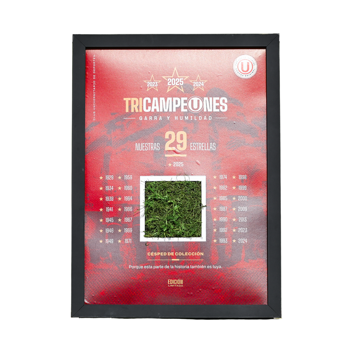EL CÉSPED DE LOS TRICAMPEONES