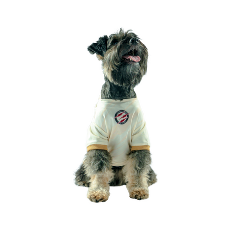 Camiseta Crema Oficial Mascotas Universitario 2025 2