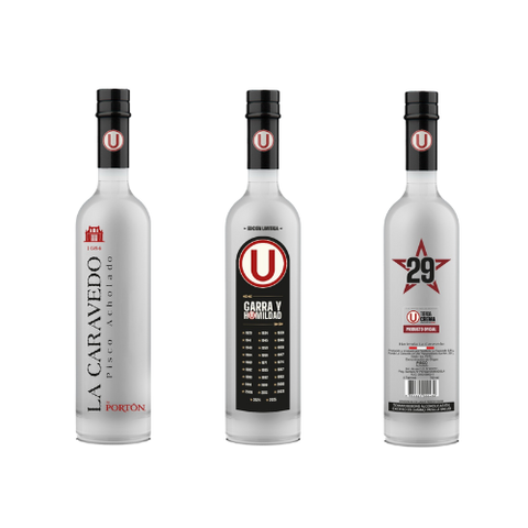Pisco la Caravedo Garra y Humildad 2
