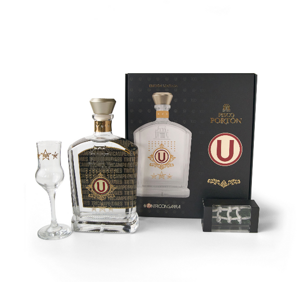 PISCO PORTÓN TRICAMPEONES - NEGRO