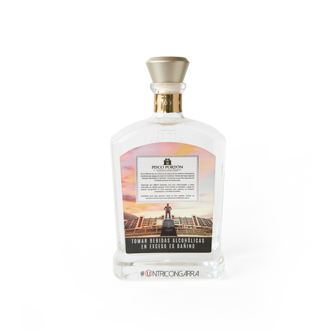 Pisco Portón Tricampeones - Negro 9