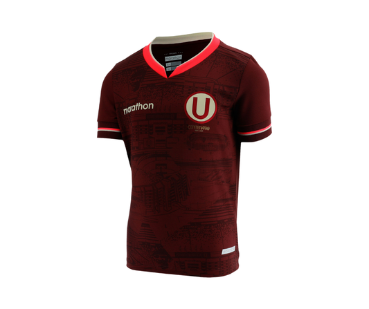 MARATH. CAMISETA GRANATE ALTERNA NIÑO 2024