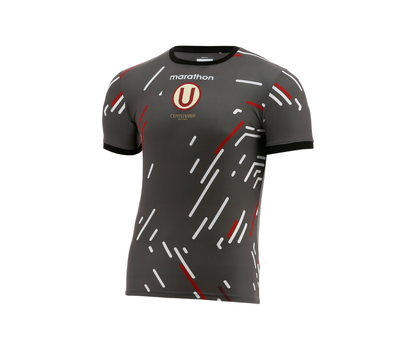 MARATH. CAMISETA HOMBRE PRE-MATCH UNIVERSITARIO LOANA PLOMO 2024
