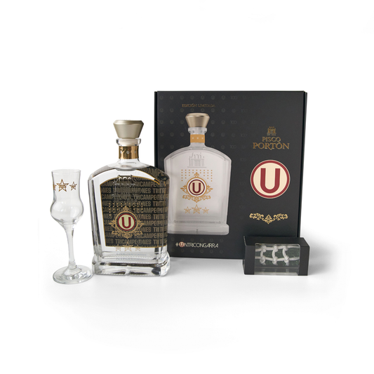 PISCO PORTÓN TRICAMPEONES - NEGRO