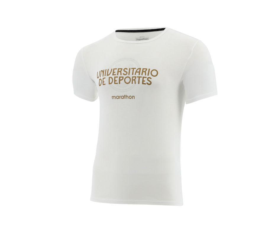 POLO BLANCO HINCHA UNIVERSITARIO 2026 – MARATHON