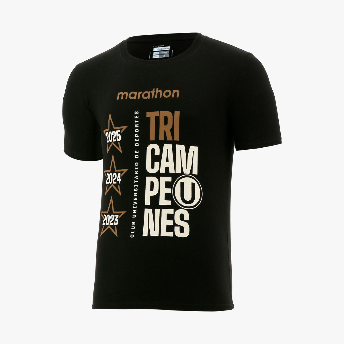 POLO TRICAMPEÓN NEGRO