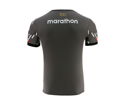 MARATH. CAMISETA HOMBRE PRE-MATCH UNIVERSITARIO LOANA PLOMO 2024