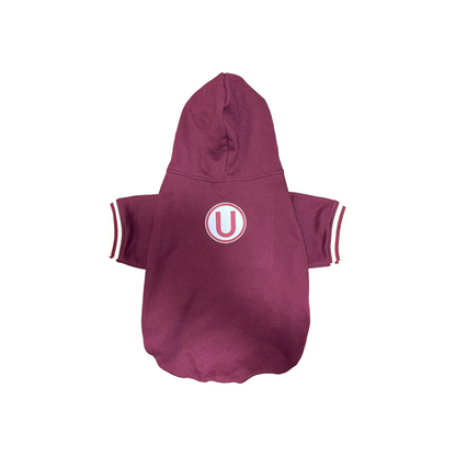 POLERA UNIVERSITARIO MASCOTA GRANATE