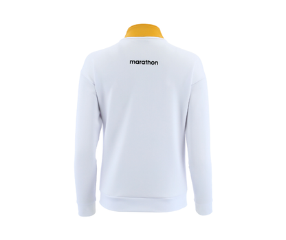MARATH. CASACA BLANCA CUELLO AMARILLO NARCIS MUJER 2024