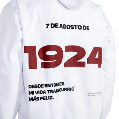 POLERA OVERSIZE BLANCO 1924