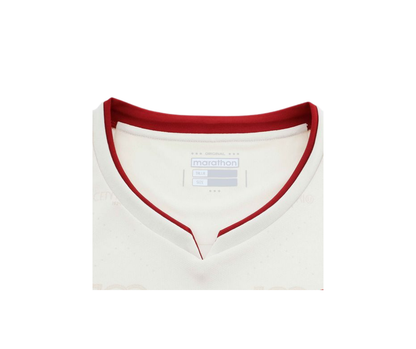 MARATH. CAMISETA OFICIAL CREMA MUJER 2024
