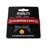 BRAZALETE UNIVERSITARIO GRANATE