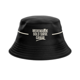 BUCKET HAT - "MERENGUE SOLO SIRVE GANAR" -  NEGRO