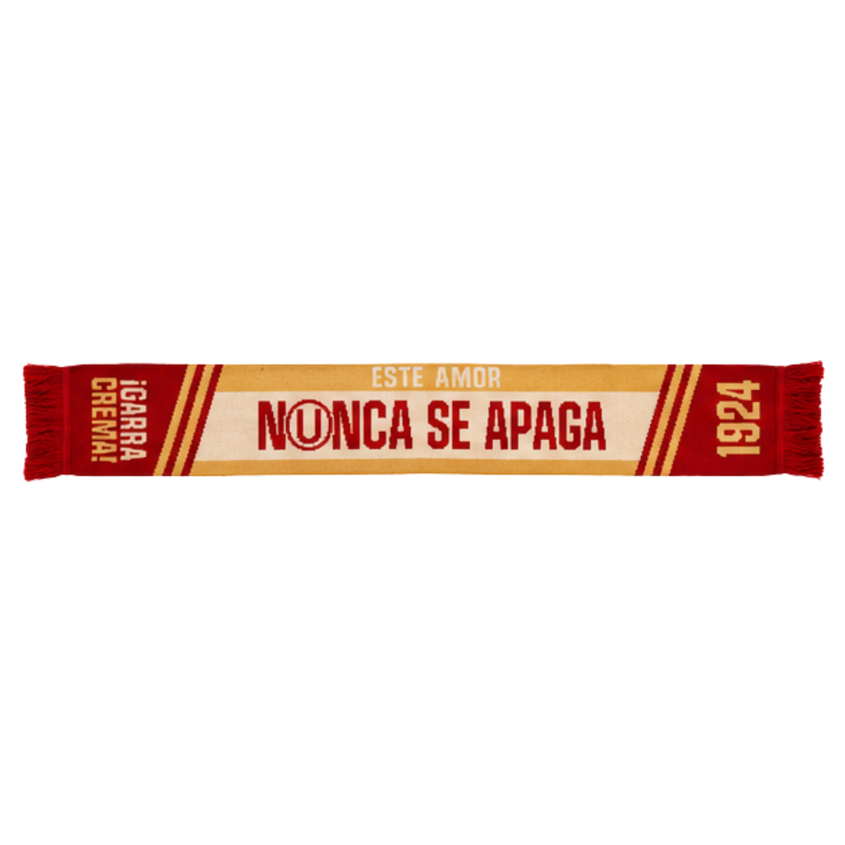 BUFANDA POLAR C/ FLECO “ESTE AMOR NUNCA SE APAGA” - 2026