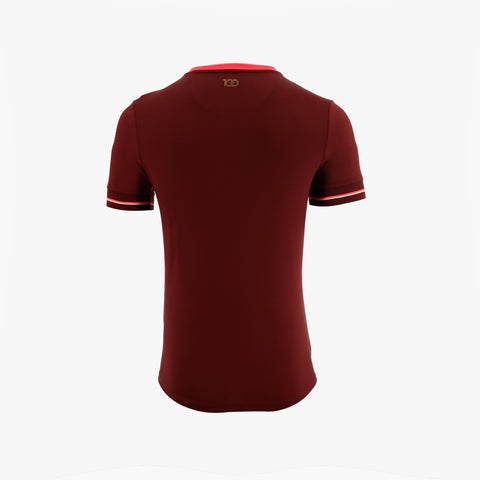 MARATH. CAMISETA ALTERNA GRANATE MUJER