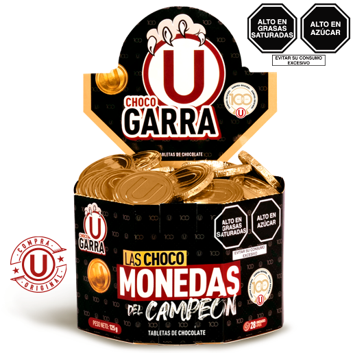 Las Choco Monedas del Campeón (Solo envíos a Lima)