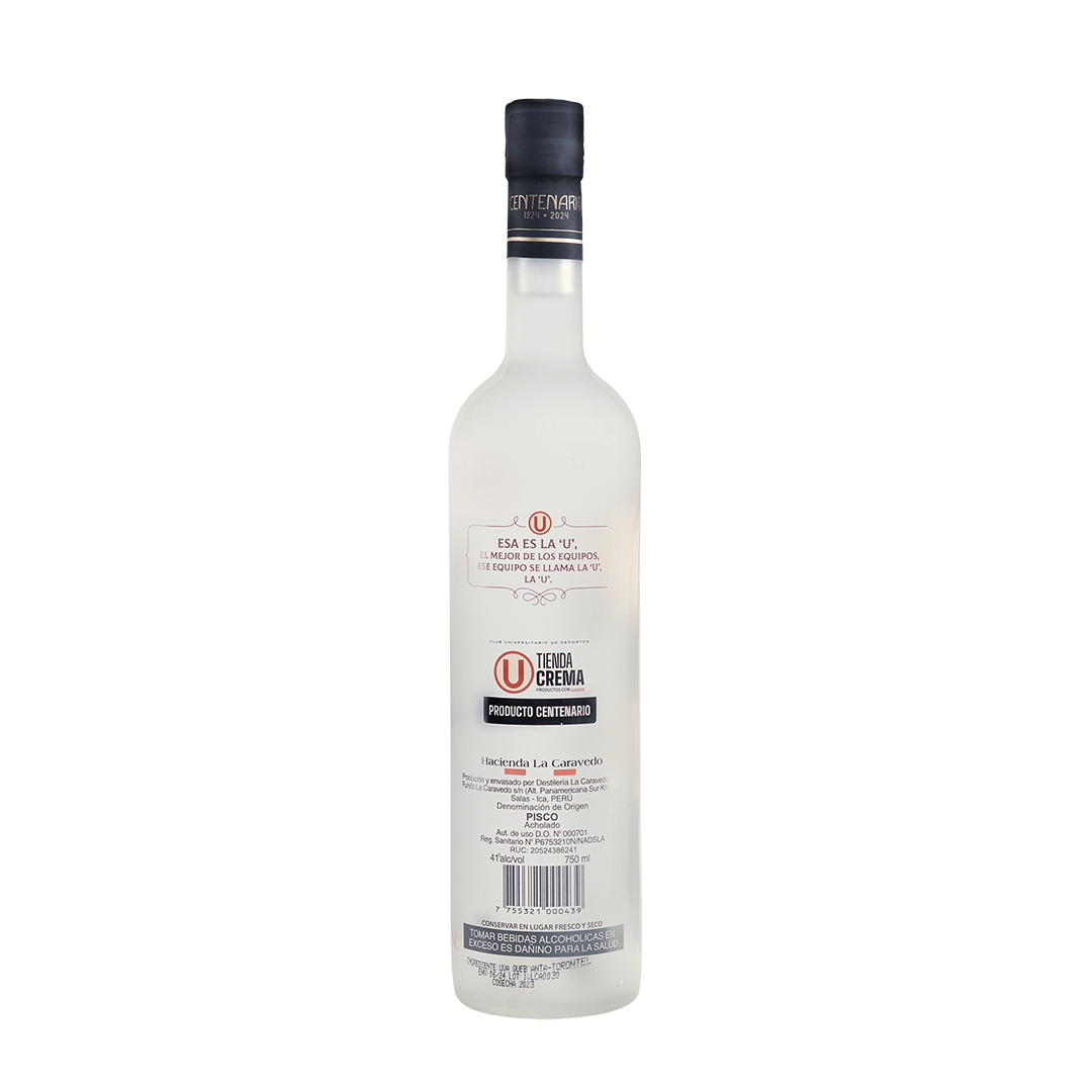 Pisco Puro La Caravedo – EDICIÓN CENTENARIO - (Entregas desde el 27/06)