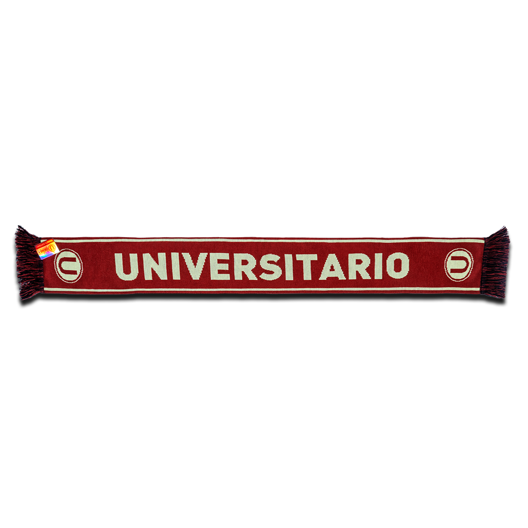 BUFANDA DOBLE CARA UNIVERSITARIO / GARRA