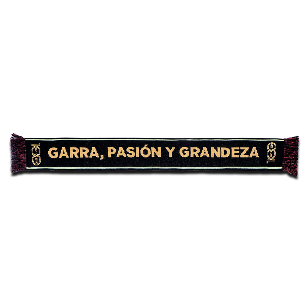 BUFANDA DOBLE CARA UNIVERSITARIO / GARRA