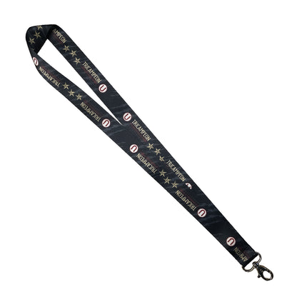 LANYARD TRICAMPEONES NEGRO 2025