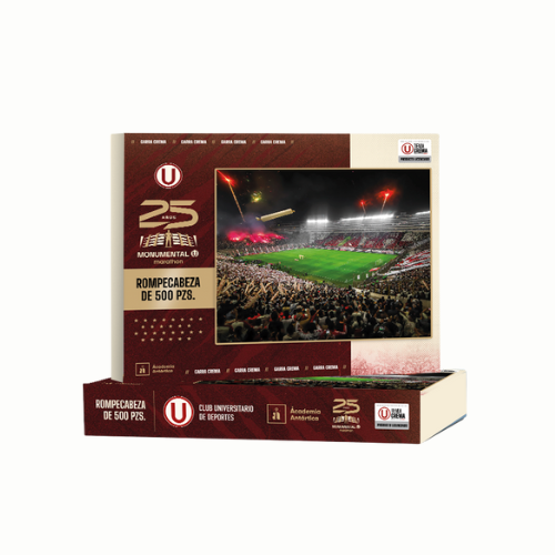 ROMPECABEZA 2D DEL ESTADIO MONUMENTAL 25 AÑOS DE HISTORIA