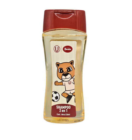 BYWIN. SHAMPOO 2 EN 1 GARRITA UNIVERSITARIO 236 ML