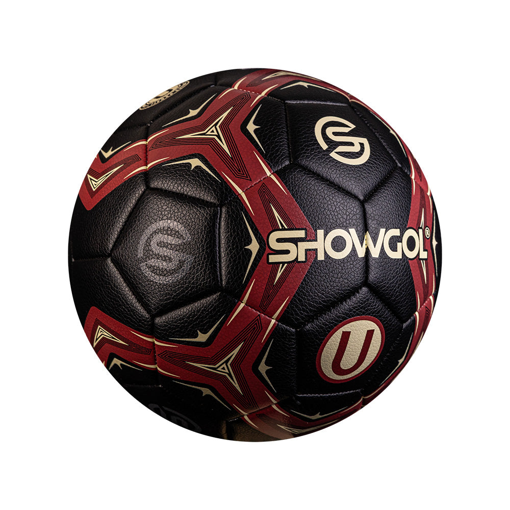 PELOTA P/FUTBOL SHOWGOL CUERO PVC FOAM MATE NEGRO  (#4)