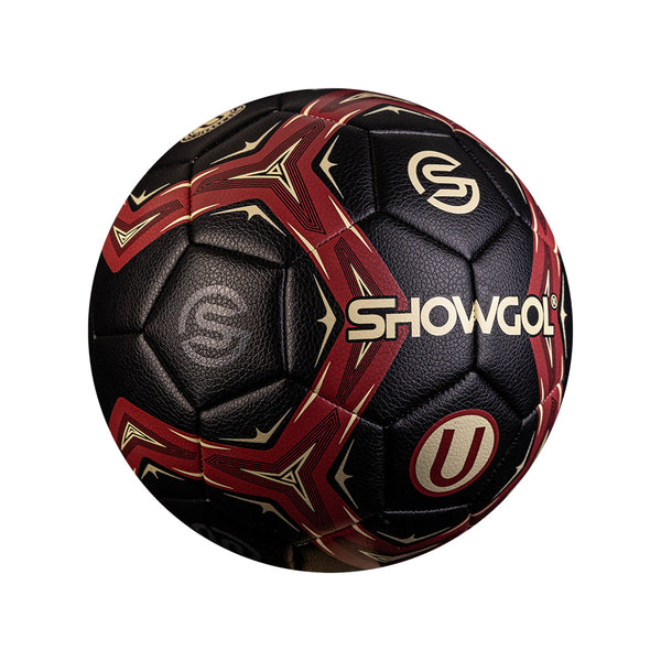 PELOTA P/FUTBOL SHOWGOL CUERO PVC FOAM MATE NEGRO  (#4)