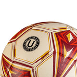 PELOTA DE FÚTBOL SHOWGOL CUERO PVC FOAM BRILLANTE CREMA N.° 5
