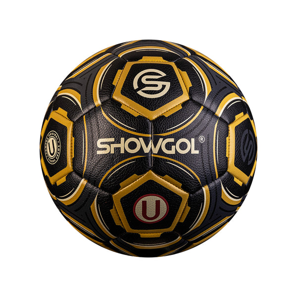 PELOTA P/FUTBOL SHOWGOL CUERO PVC FOAM MATE NEGRO  (#4)