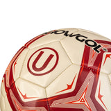 PELOTA P/FUTBOL SHOWGOL CUERO PVC FOAM MATE CREMA   (#4)