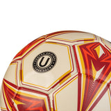 PELOTA P/FUTBOL SHOWGOL CUERO PVC FOAM BRILLANTE CREMA (#4)