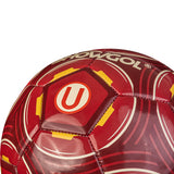 PELOTA P/FUTBOL SHOWGOL CUERO PVC FOAM BRILLANTE GRANATE   (#5)
