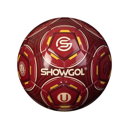 PELOTA UNIVERSITARIO FÚTBOL SHOWGOL – CUERO BRILLANTE GRANATE